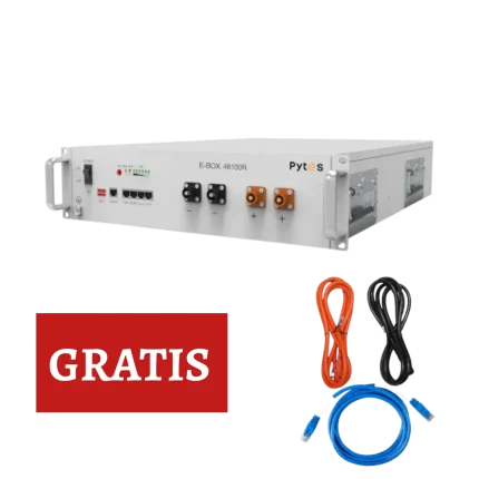 Baterie Pytes E-BOX-48100R 48V 5.12 kWh LiFePO₄  + cabluri incluse